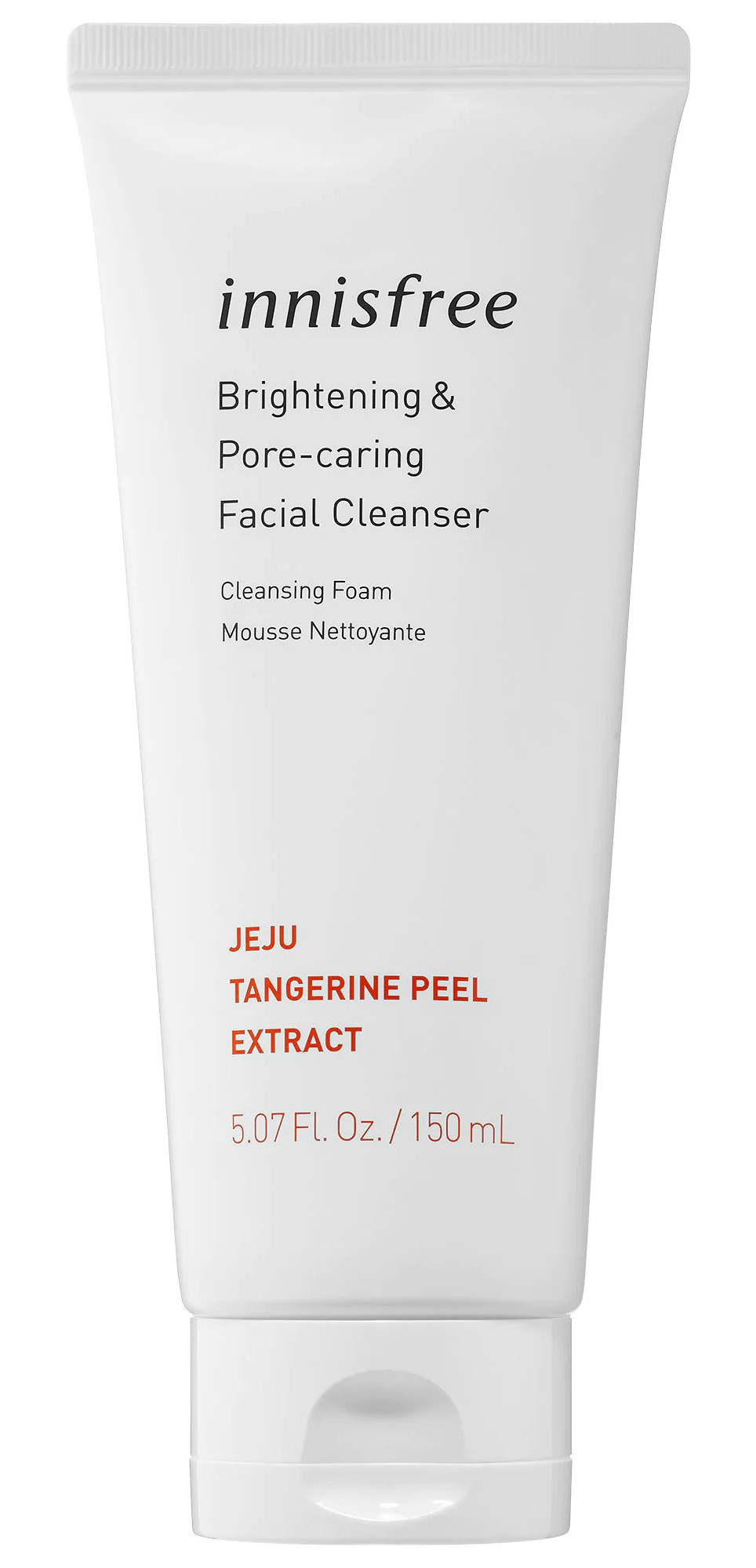 Thành phần Sữa rửa mặt innisfree Tangerine Brightening