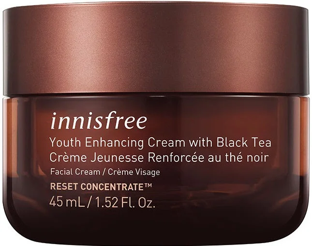 Kem dưỡng da ngăn ngừa lão hóa từ trà đen innisfree Youth Enhancing Cream With Black Tea