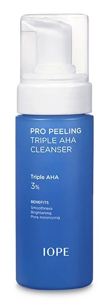 Sữa rửa mặt IOPE Pro Peeling Triple AHA Cleanser
