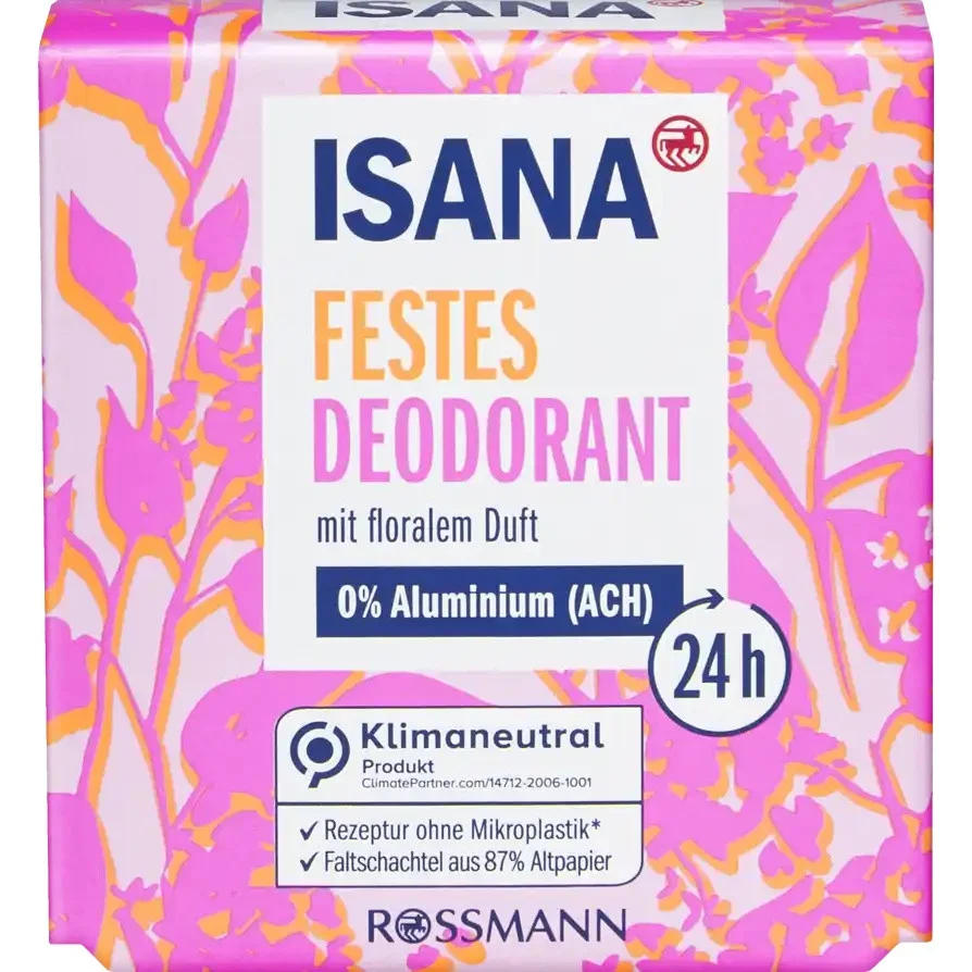 Sản phẩm khử mùi Isana Festes Deodorant Mit Floralem Duft