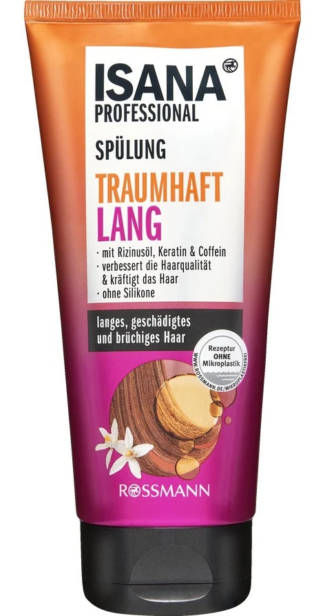 Isana Professional Spülung Traumhaft Lang