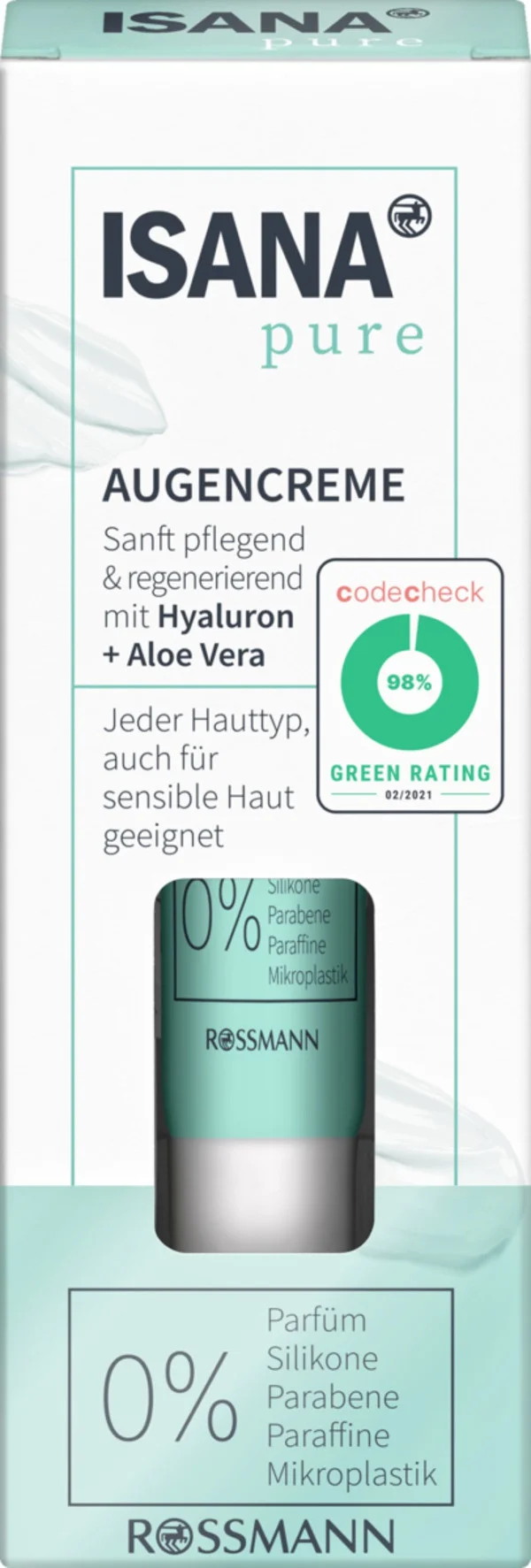 Isana Pure Augencreme