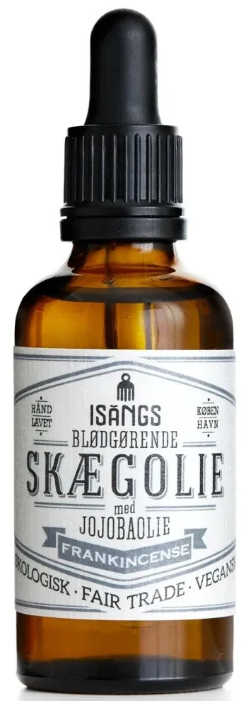 Isangs Blødgørende Skægolie Med Jojobaolie