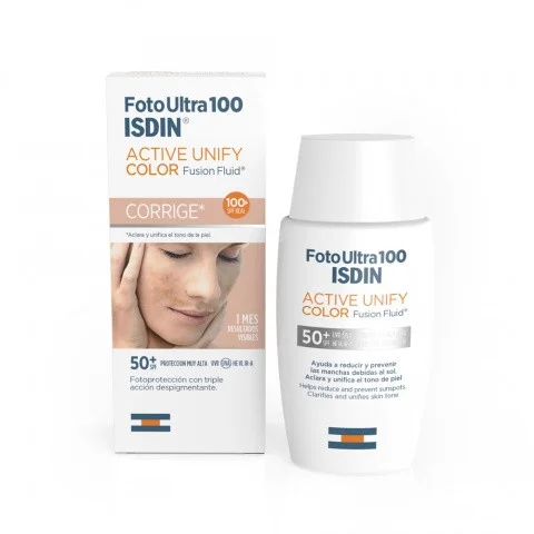 ISDIN Foto Ultra Isdin Active Unify Color Fusion Fluid Spf 50+