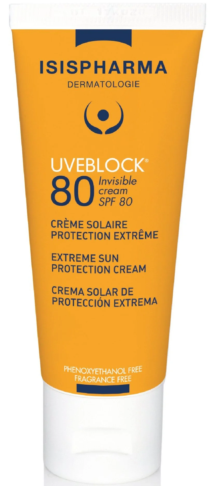 Kem Isis Pharma Uveblock Invisible Cream SPF 80
