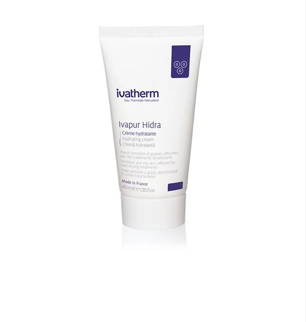 ivatherm Eau Thermale Herculane Ivapur Hidra Hydrating Cream Sensitive And Oily Skin, Affected By Over-Drying Treatments