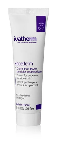 Kem ivatherm Eau Thermale Herculane Rosederm Cream For Cuperosic Sensitive Skin