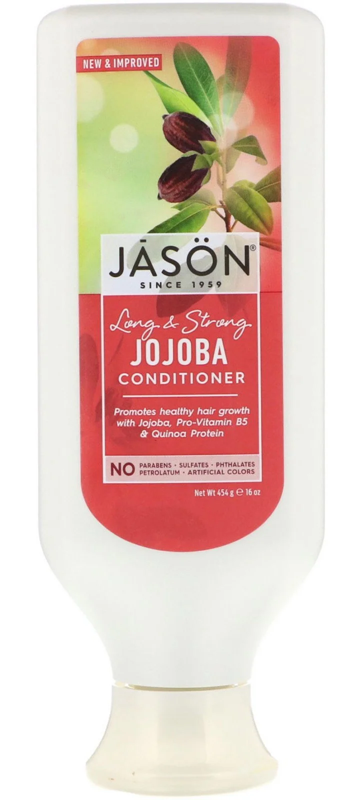 Dầu xả Jason Natural Cosmetics Long & Strong Jojoba Conditioner