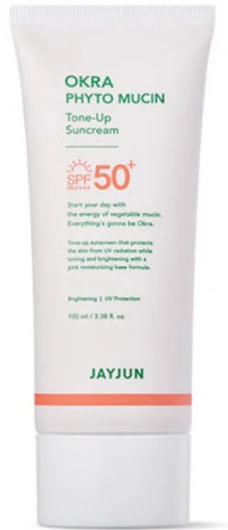 Kem chống nắng Jayjun Cosmetic Okra Phyto Mucin Tone-up Sunscreen SPF50+ Pa++++