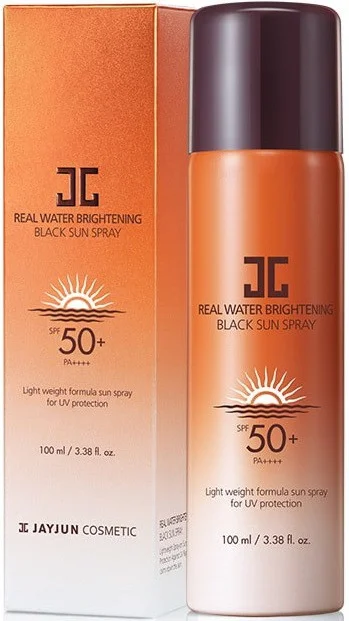 Jayjun Real Water Black Brightening Sun Spray SPF50+/pa++++