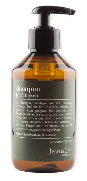 Jean & Len Shampoo Feuchtigkeit Rosemary & Ginger