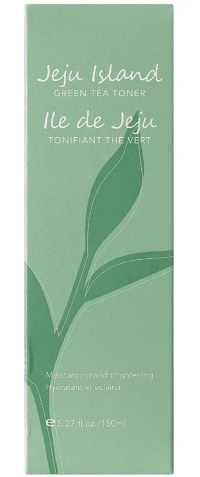 Nước hoa hồng Jeju Island Green Tea Toner