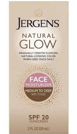 Jergens Natural Glow Face Moisturizer Medium To Deep