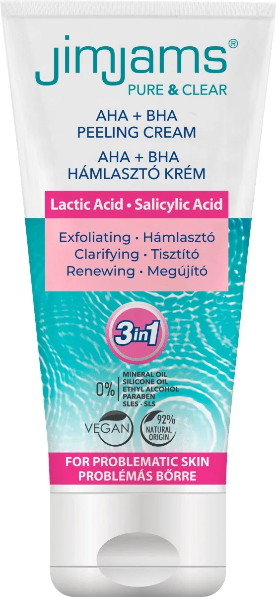 Kem JimJams Pure & Clear AHA + BHA Peeling Cream