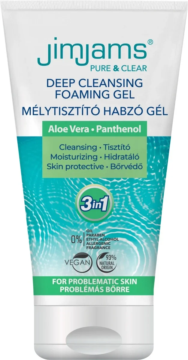 JimJams Pure & Clear Deep Cleansing Foaming Gel