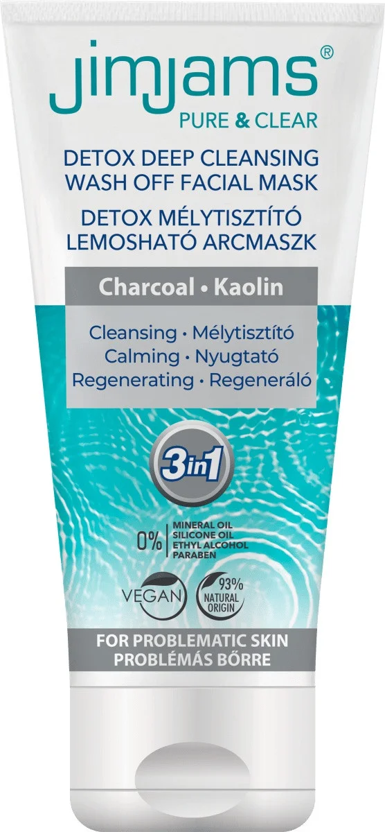 Mặt nạ JimJams Pure & Clear Detox Deep Cleansing Wash Off Facial Mask