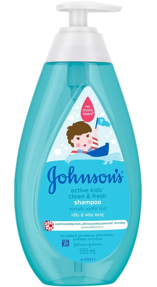 Dầu gội Johnson's Active Kids Clean And Fresh Shampoo