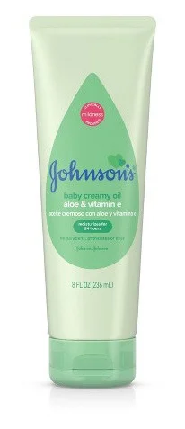 Johnson's baby Baby Creamy Oil with Aloe & Vitamin E