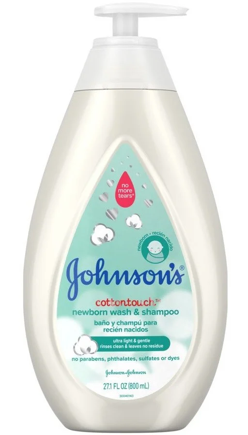 Dầu gội Johnson's Cottontouch Newborn Wash & Shampoo