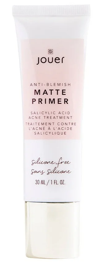 Jouer Cosmetics Anti Blemish Matte Primer Saliclic Acne Treatment