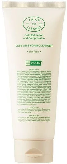Sữa rửa mặt Juice to Cleanse Less Less Foam Cleanser