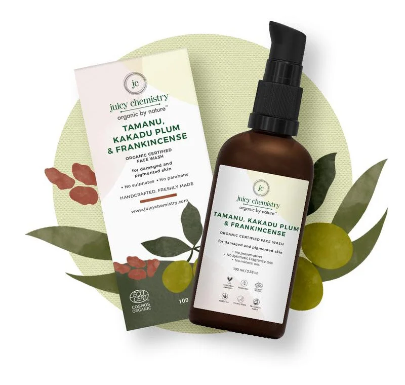 Juicy Chemistry Tamanu, Kakadu Plum & Frankincense Organic Face Wash
