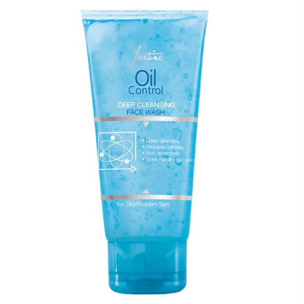 Sữa rửa mặt Justine Oil Control Deep Cleansing Face Wash