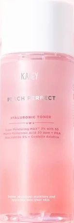 Nước hoa hồng Kaley Skincare Peach Perfect Hyaluronic Toner