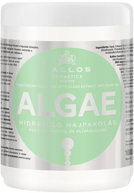Kallos KJMN Algae Moisturizing Hair Mask