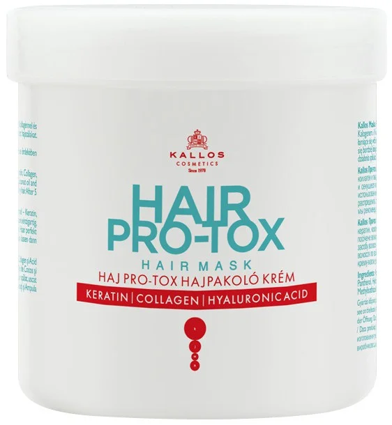 Mặt nạ ủ tóc Kallos KJMN Hair Pro-Tox Hair Mask With Keratin, Collagen & Hyaluronic Acid