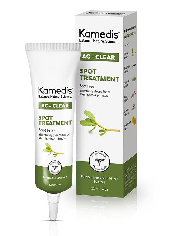 Full ingredients list Kamedis ACCLEAR SPOT TREATMENT