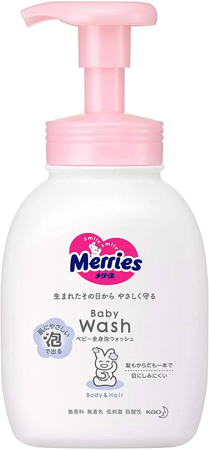 Sữa tắm cho bé Kao Merries Baby Wash
