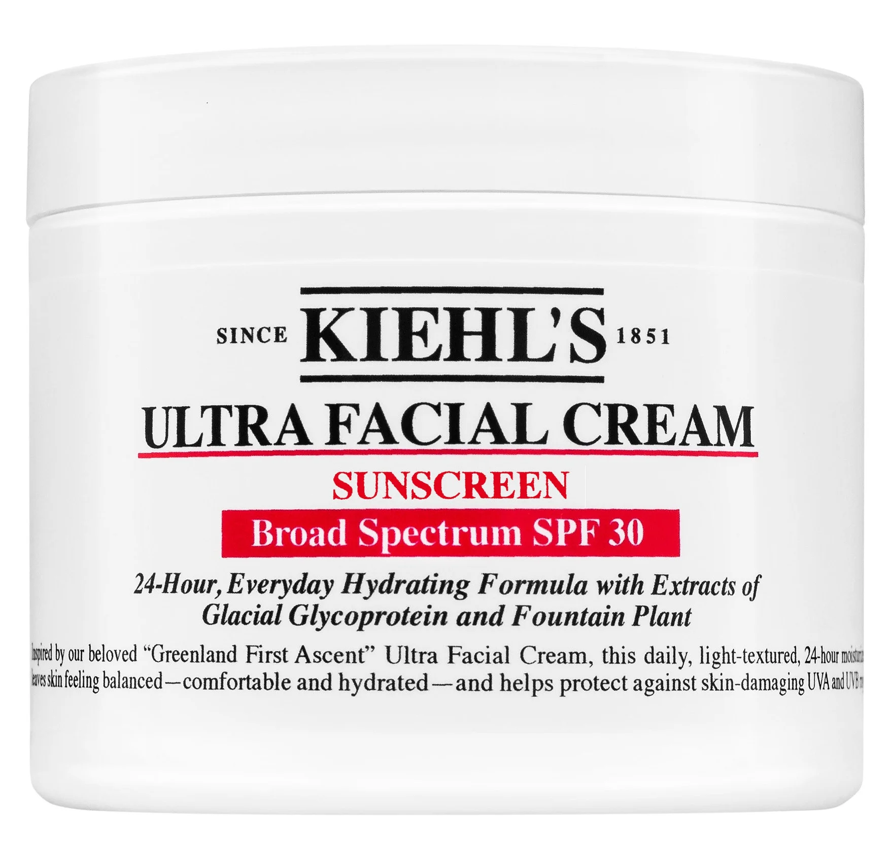 Kem Kiehl’s Ultra Facial Cream Spf 30