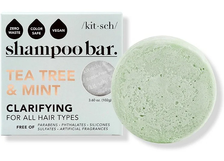 Kitsch Tea Tree & Mint Clarifying Shampoo Bar