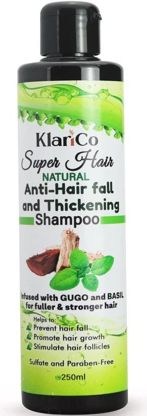 Dầu gội KlariCo Super Hair Antihair Fall And Thickening Gugo & Basil Shampoo