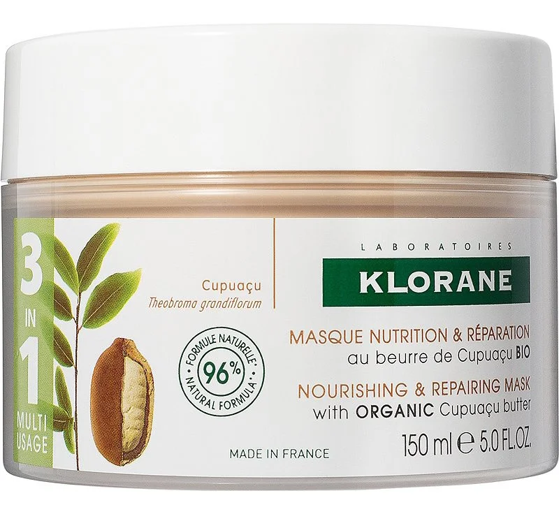Mặt nạ Klorane 3-in-1 Mask With Organic Cupuau Butter
