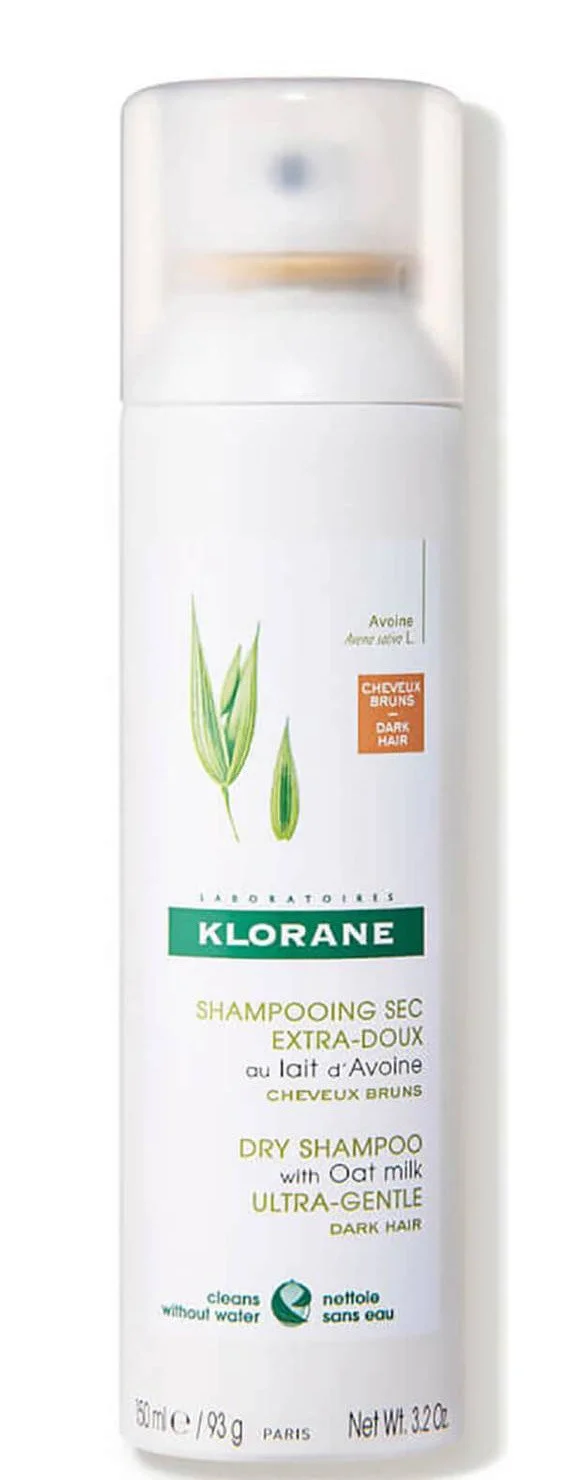 Dầu gội khô Klorane Dry Shampoo With Oat Milk For Brown/Dark Hair
