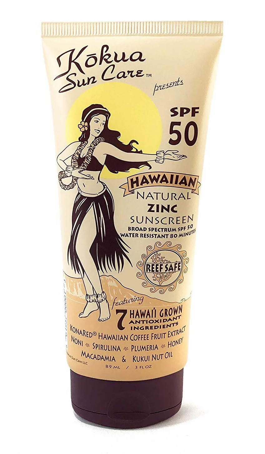 Kokua Sun Care Hawaiian Natural Zinc Sunscreen