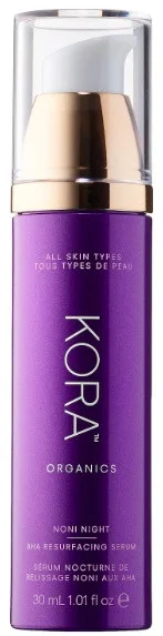 Kora Organics Noni Night AHA Resurfacing Serum