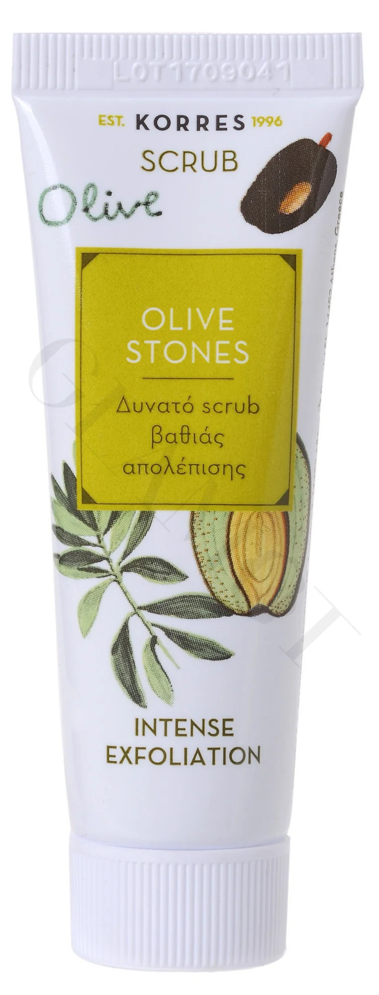 Tẩy da chết Korres Olive Stones Scrub