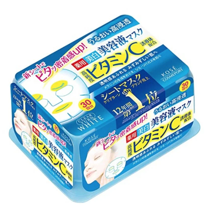 Kose Clear Turn Essence Vitamin C Facial Mask