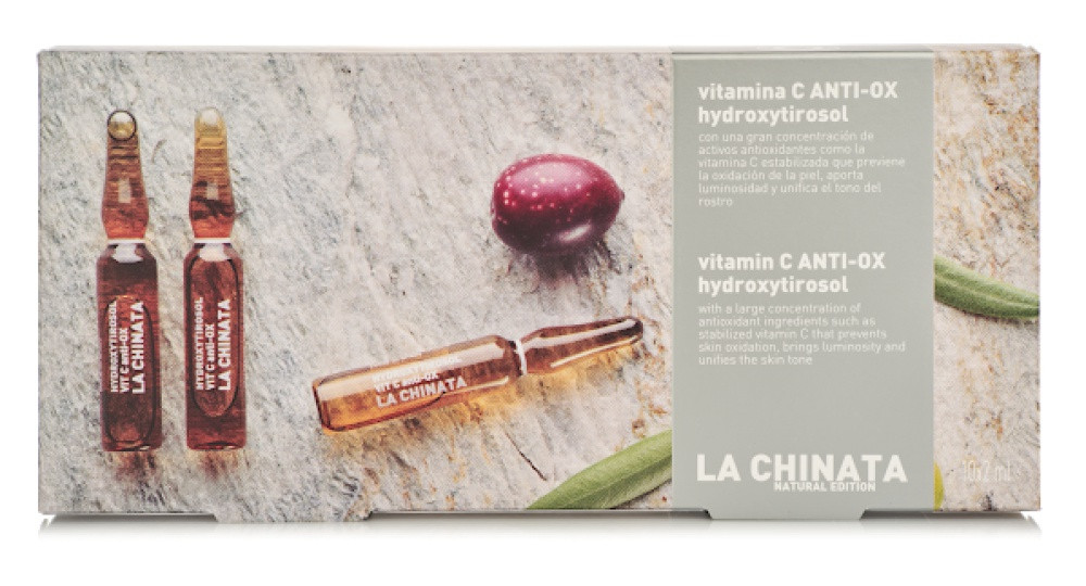 La Chinata Anti-Aging Ampullen – Mit Hyaluron & Kollagen – 10 X 2 Ml – Für Junge Haut