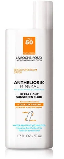 Kem chống nắng La Roche-Posay Anthelios Ultralight Mineral Sunscreen Spf 50
