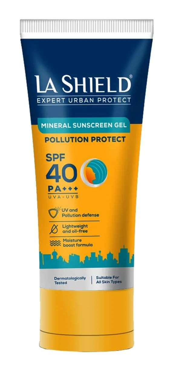 Kem chống nắng La Shield Pollution Protect Mineral Sunscreen Gel SPF 40
