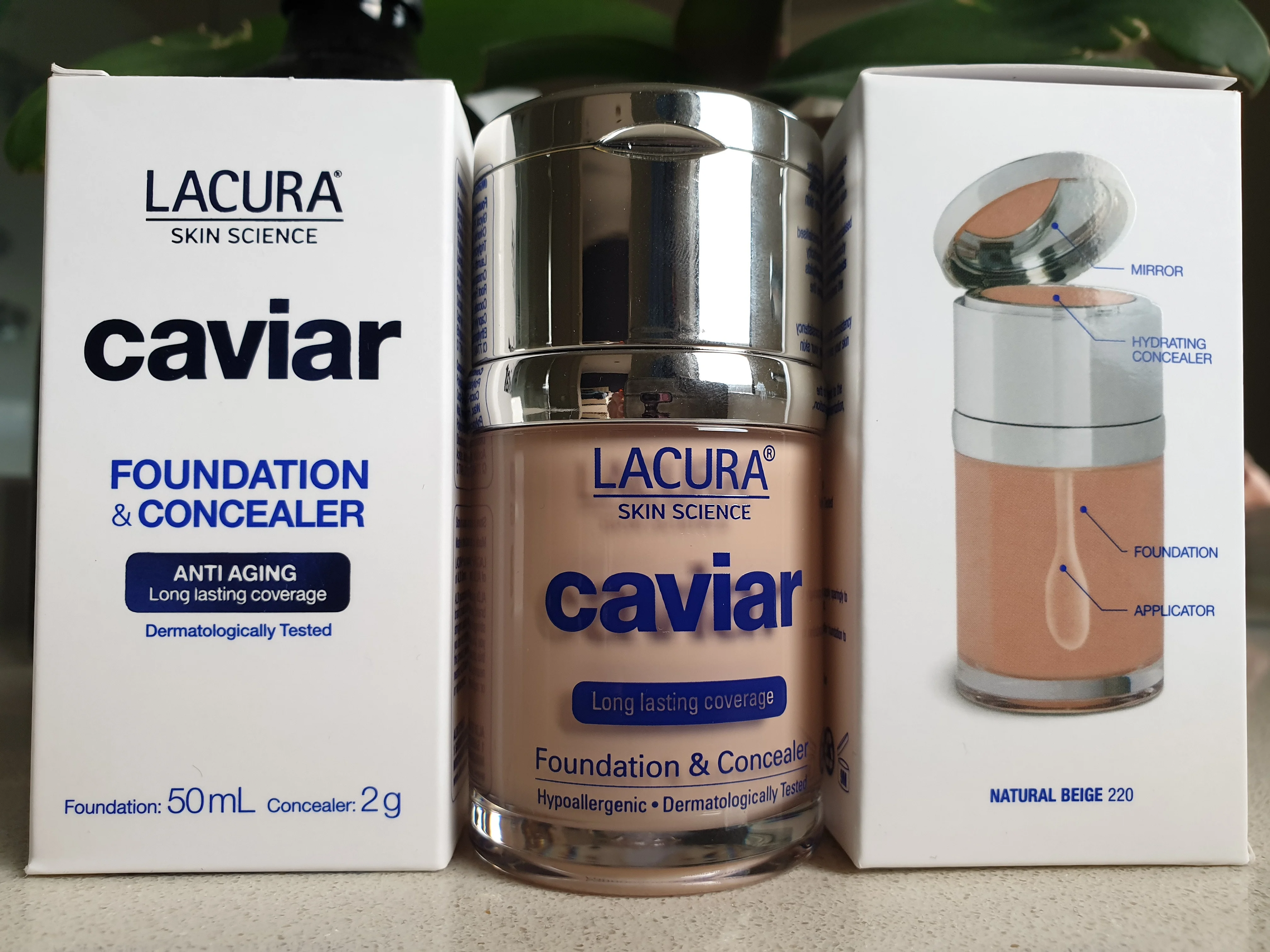 Lacura Caviar Foundation And Concealer