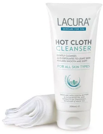 Sữa rửa mặt Lacura Hot Cloth Cleanser