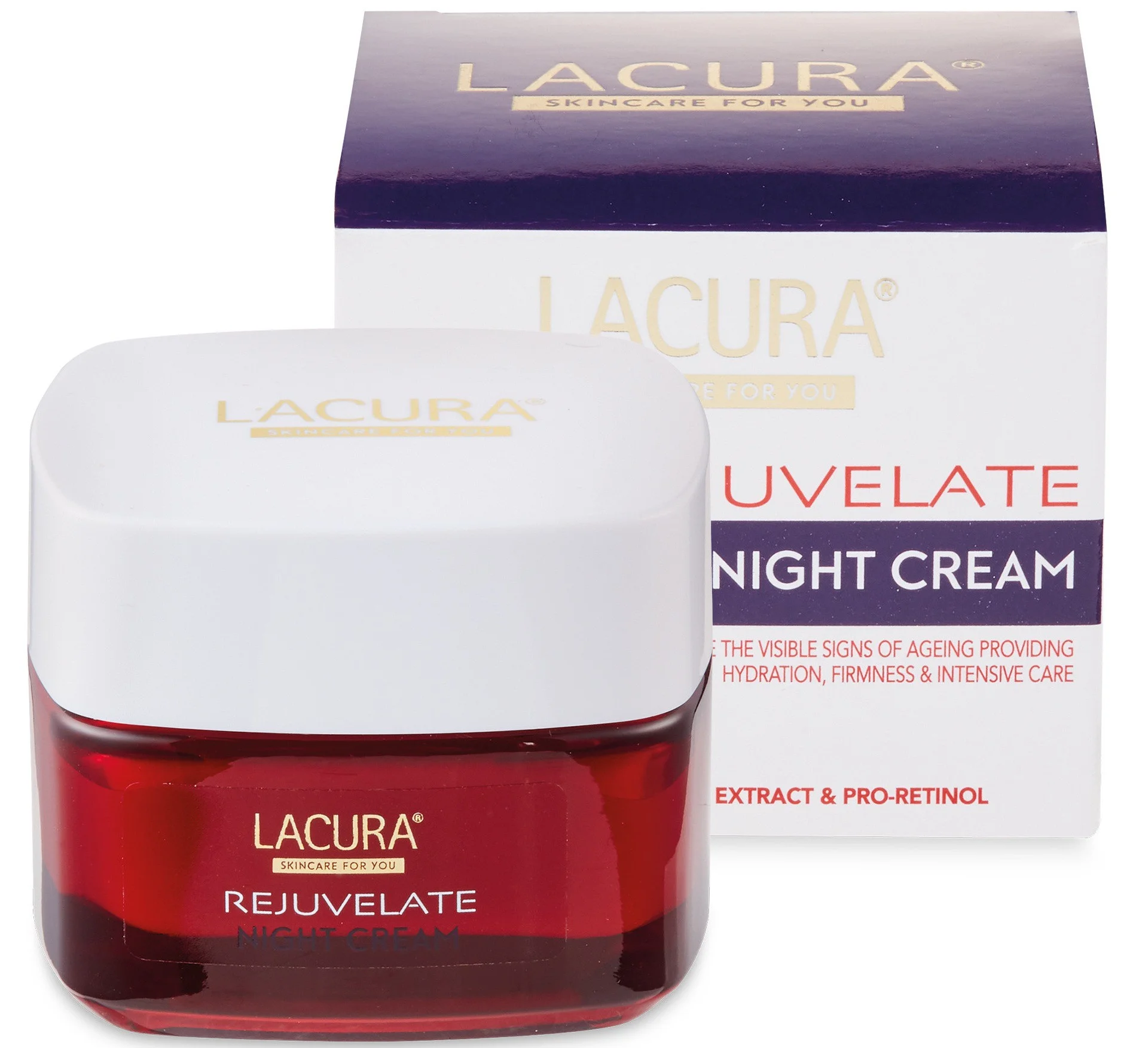 Kem dưỡng ban đêm Lacura Rejuvelate Night Cream