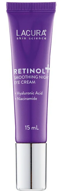 Kem Lacura Retinol+ Smoothing Night Eye Cream