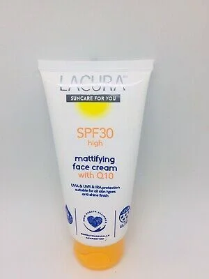 Kem Lacura Spf 30 Mattifying Face Cream With Q10