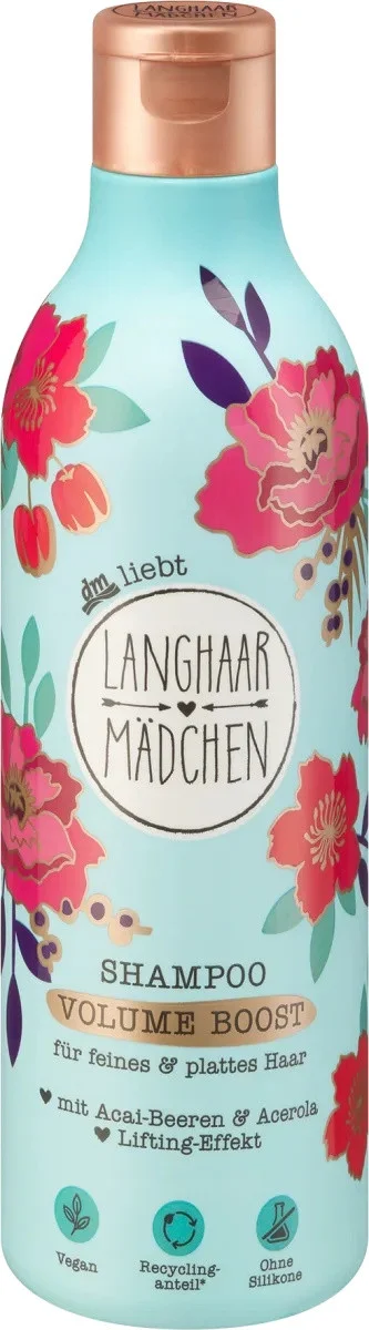 Dầu gội Langhaar Mädchen Shampoo Volume Boost
